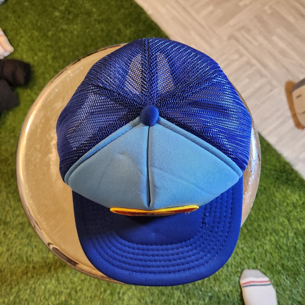 Vintage Blue Baywatch Tv Classic Show Hat Mesh Trucker Style 90s - Picture 2 of 6